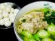 canh cua đồng rau đay
