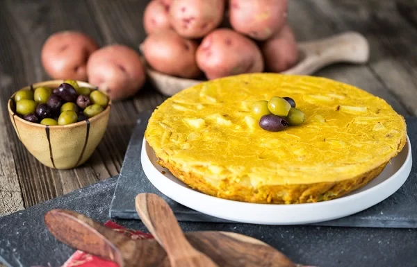 Lạ miệng với trứng đúc Tortilla Espanola kiểu Tây Ban Nha