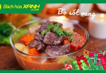 Cách nấu bò sốt vang khoai tây cà rốt đơn giản tại nhà