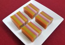 Cách làm bánh da lợn chín tầng mây giòn dai đẹp mắt