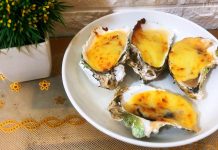 2 cách làm hàu nướng phô mai bằng nồi chiên không dầu thơm béo hấp dẫn