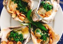 Mẹo làm hàu nướng mỡ hành bằng nồi chiên không dầu