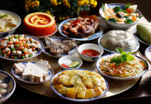 Nghệ thuật ‘bán sơn, bán thủy’ trong cỗ Tết Hà Nội